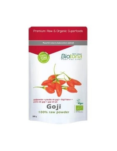 Goji Raw 200Gr. Bio de Biotona