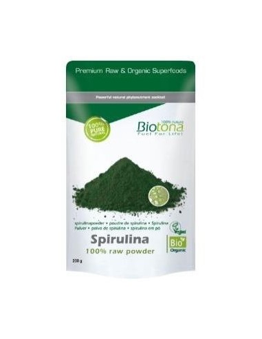 Spirulina Raw Power 200Gr. Bio de Biotona