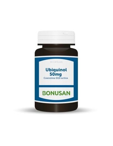 Ubiquinol 50Miligramos 60 Cápsulas  Bonusan