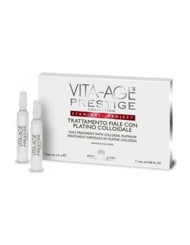 Vita-Age Prestige  Ampollas Platino Coloidal 7 Ampollas Bottega Di Lungavita