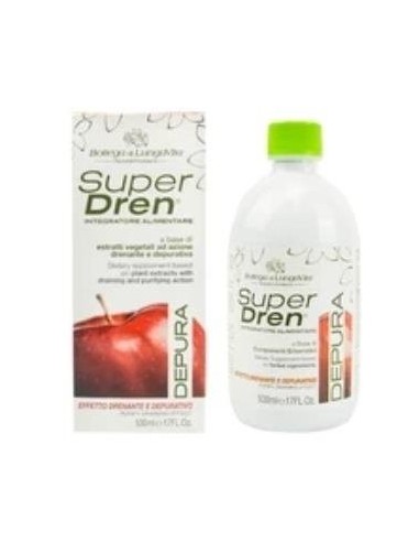 Super Dren Depura Manzana 500 Mililitros Bottega Di Lungavita