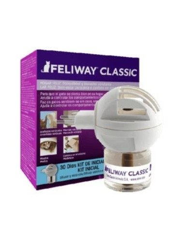 Feliway Classic Difusor+Recambio 48 Mililitros 1Mes Ceva Vet