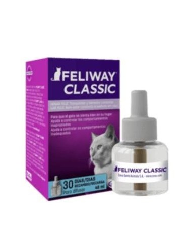 Feliway Classic Recambio 48 Mililitros 1Mes Ceva Vet