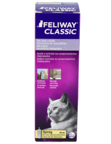 Feliway Classic Spray 60 Mililitros Ceva Vet