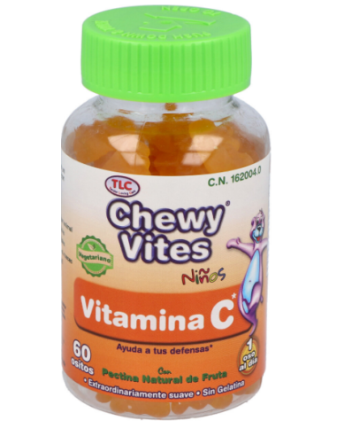 Chewy Vites Vitamina C Infantil 60 Unidades Chewy Vites