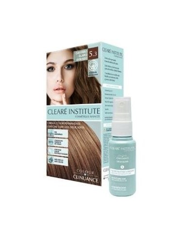 Colour Clinuance 5.3 Castaño Claro Dorado Delicado Cleare Institute