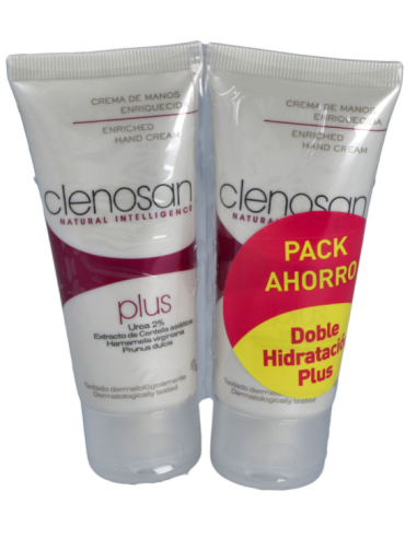 Clenosan Duplo Crema Manos Enriquecida Plus 2X50 Ml Clenosan