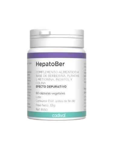 Hepatober 60 Cápsulas  Codival