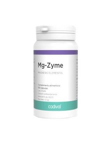 Mg-Zyme 100Miligramos 100 Cápsulas  Codival