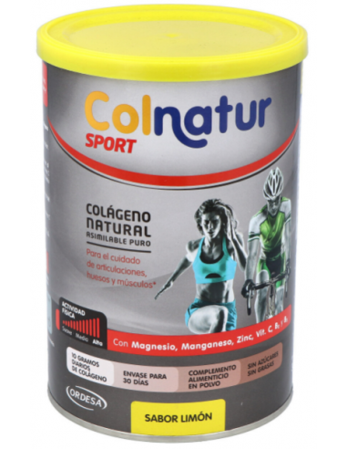 Colnatur Sport Sabor Limon 345 Gramos Colnatur