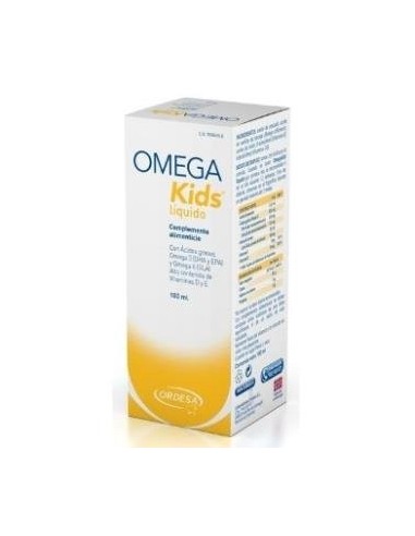 Omegakids Emulsion Sabor Limon 100 Mililitros Ordesa Complementos