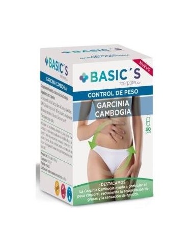 Corpore Basics Garcinia Cambogia 30 Cápsulas  Corpore Diet