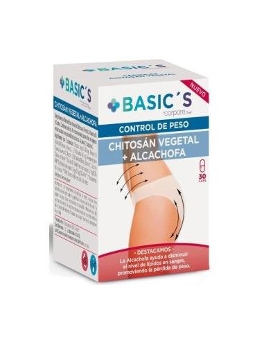 Corpore Basics Chitosan Vegetal 30 Cápsulas  Corpore Diet