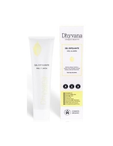 Gel Exfoliante Miel Y Limon 100 Mililitros Dhyvana