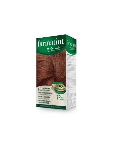 Farmatint Gel 7R Rubio Cobrizo 135 Mililitros Farmatint