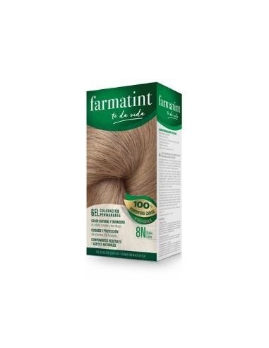 Farmatint Gel 8N Rubio Claro 135 Mililitros Farmatint