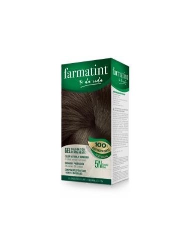 Farmatint Gel 5N Castaño Claro 135 Mililitros Farmatint