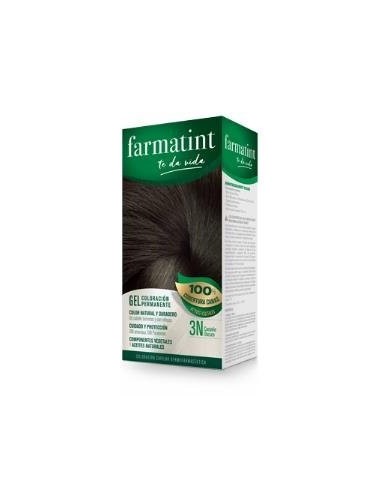 Farmatint Gel 3N Castaño Oscuro 135 Mililitros Farmatint