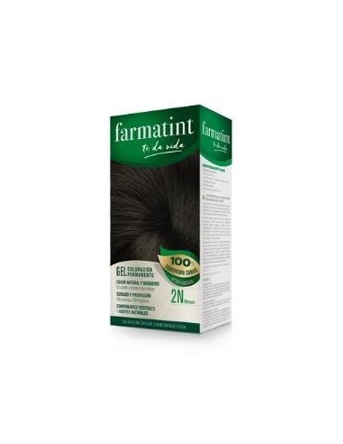 Farmatint Gel 2N Moreno 135 Mililitros Farmatint