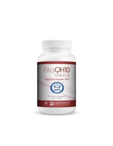 Fitoqh10 Balance Ubiquinol 30 Cápsulas  Fdb