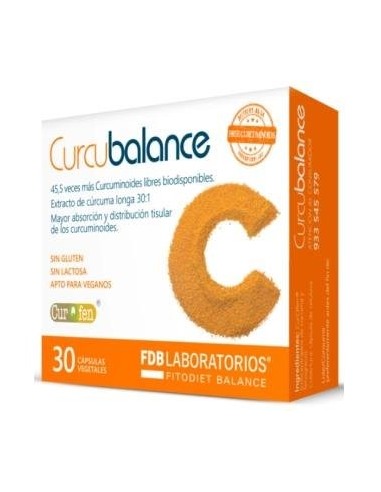 Curcubalance 30 Cápsulas  Fdb