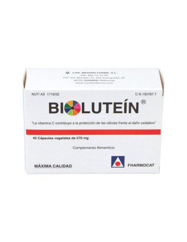 Bi-Lutein 45 capsulas de Fharmocat