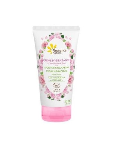 Crema Hidratante Con Rosa 50Ml. de Fleurance Nature