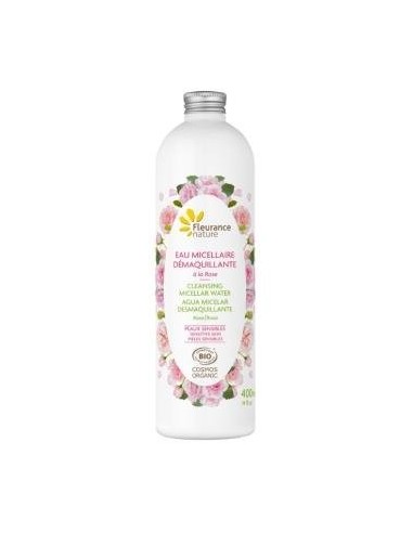 Agua Micelar Desmaquillante Con Rosa 400Ml. Bio de Fleurance