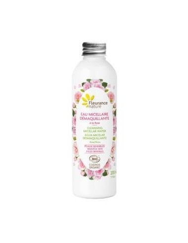 Agua Micelar Desmaquillante Con Rosa 200Ml. Bio de Fleurance