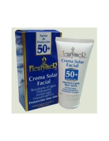 Crema Solar Facial Spf-50+ Tubo 80Ml. de Fleurymer