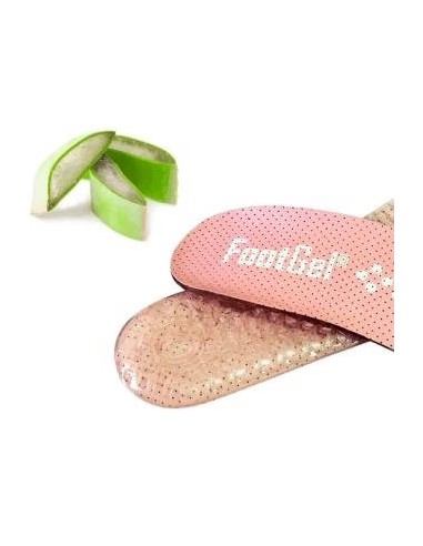 Footgel Plantillas Gel Mujer Aloe Vera Talla 39-42 de Footge