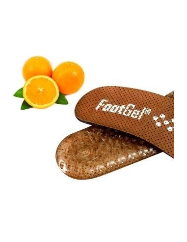 Footgel Plantillas Gel Hombre Naranjo Talla 39-42 de Footgel