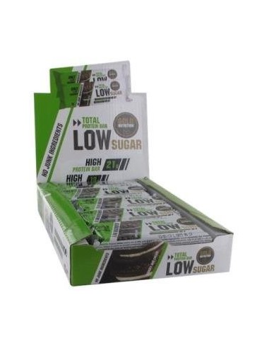 Total Protein Low Sugar Bar Cookies-Cream 10Ud de Gold Nutrition