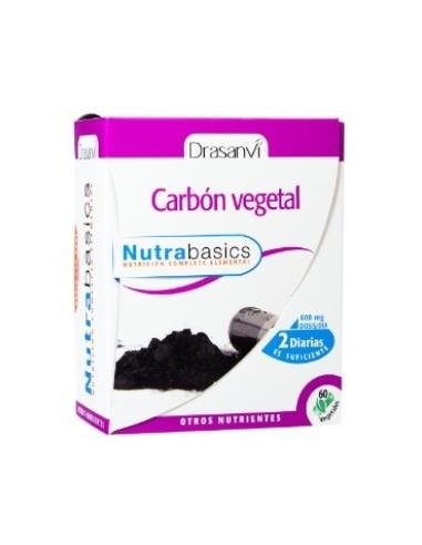 Carbon Vegetal 60 Capsulas Nutrabasicos Drasanvi