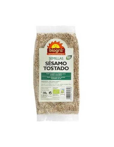 Sesamo Tostado 250 Gramos Bio Biogra