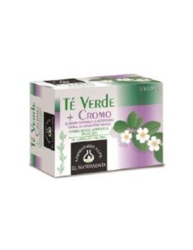 Te Verde + Cromo 60 Cápsulas  El Naturalista