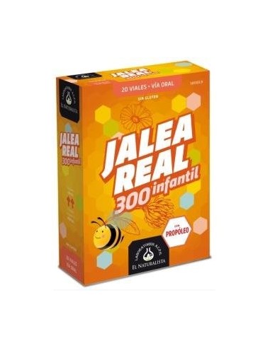 Jalea Real Infantil Con Propoleo 20 Viales El Naturalista