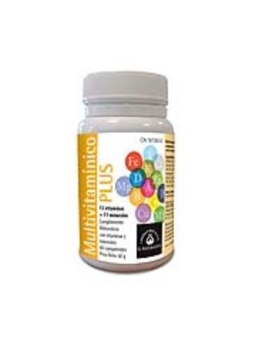 Multivitaminico Plus 60 Comprimidos El Naturalista