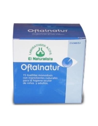 Oftalnatur 20Toallitas Oculares El Naturalista