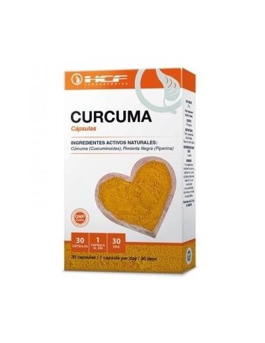 Curcuma 30 Cápsulas  Hcf