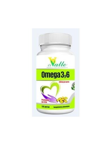 Omega 3 Y Omega 6 (A.De Borraja Y Salmon)120 Perlas El Valle