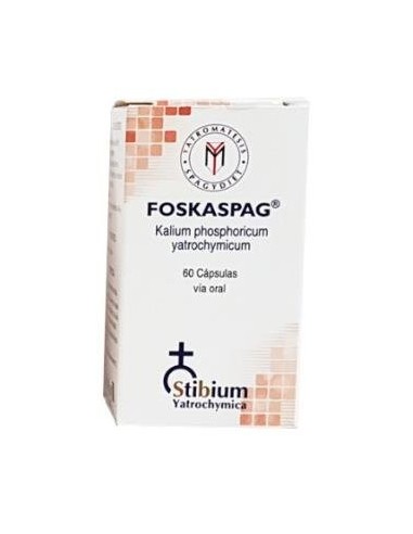 Foskaspag Kalium Phosphoricum 60 Cápsulas  Heliosar