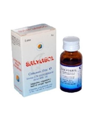 Salviasol 10 Ml,  Gotas Perlingual de Herboplanet