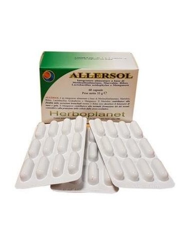 Allersol 33 G  60 Cápsulas   Blister de Herboplanet