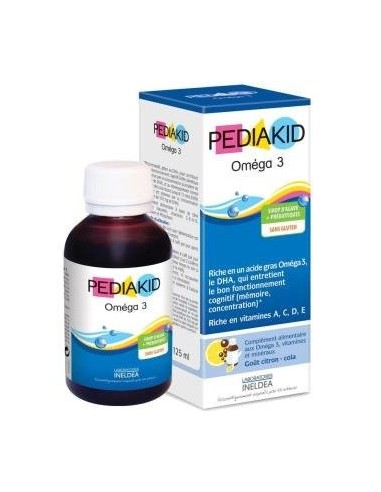 Pediakid Omega 3 Jarabe 125 Mililitros Ineldea