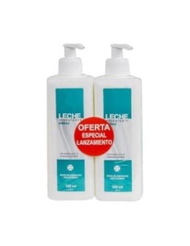 Inibsa Pack Leche Hidratante Dermat. 2X500 Mililitros Inibsa