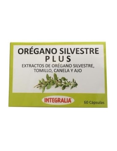 Oregano Silvestre Plus 60 Cápsulas de Integralia.