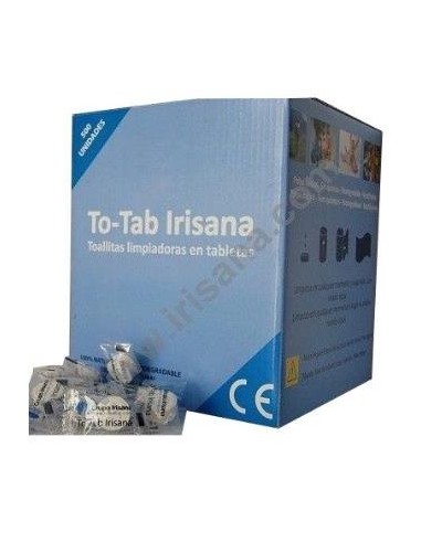 To-Tab Toallitas Limpiadoras Caja 500 Unidades Irisana