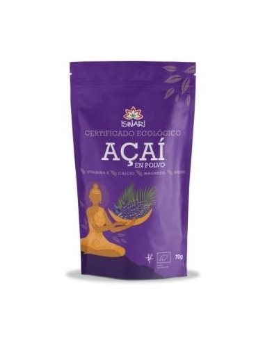 Acai Liofilizado Bio 70 Gr de Iswari