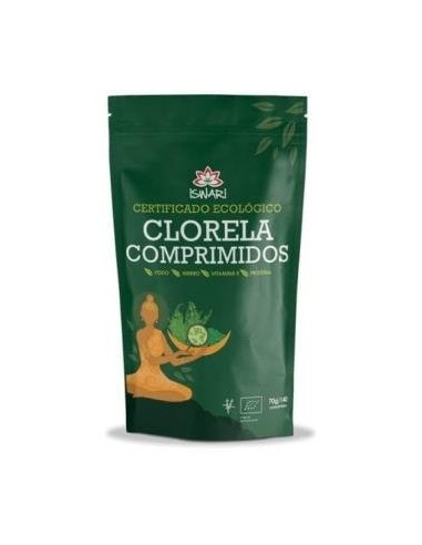 Clorela Comprimidos Bio 70 Gr 140 Tabletas de Iswari